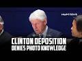 Bill Clinton Addresses Epstein Photos During Deposition, Denies Knowledge or Wrongdoing