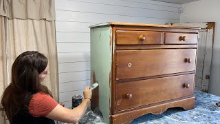 Painting A Dresser With Transfers