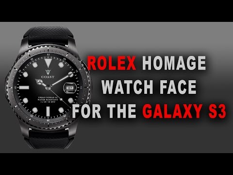 galaxy watch faces rolex
