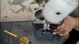 How to replace the mechanical seal for lobe pump