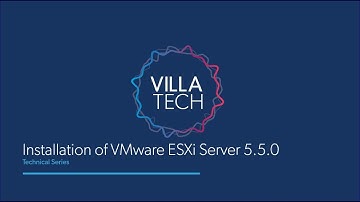 ESXi with vSphere Client Installation