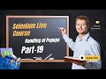 Selenium Course For Beginners Handling of Popups || Selenium Tutorial Free Part 19