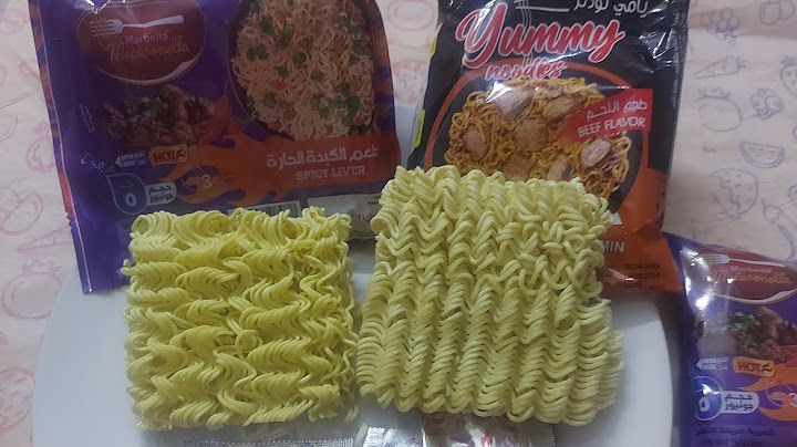 جربت اغرب انواع الاندومي الكورى فى العالم .