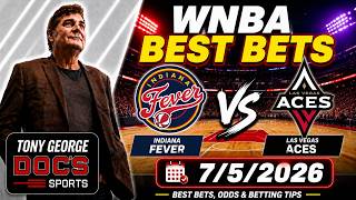 WNBA Pick - Indiana Fever vs Las Vegas Aces Prediction, 7/5/2026 Best Bets, Odds & Betting Tips