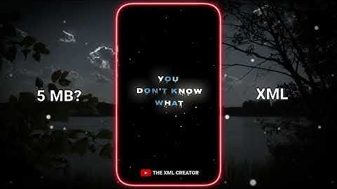 "UNDER THE INFLUENCE" special status video edit alight motion xml by THE XML CREATOR