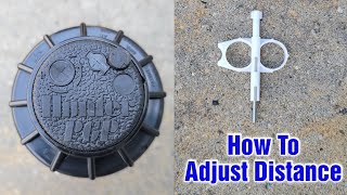 Hunter PGP ADJ Sprinkler – How To Adjust Distance/Radius