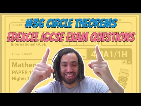 #36 Circle Theorems - Edexcel IGCSE Exam Questions