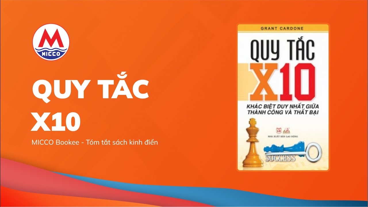 Outline Video Tóm tắt sách “QUY TẮC X10 KHÁC BIỆT DUY NHẤT GIỮA THÀNH CÔNG VÀ THẤT BẠI” - Grant Cardone
