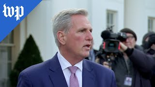 McCarthy optimistic on debt ceiling after Biden meeting