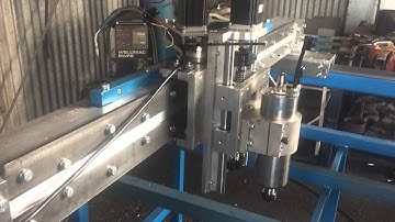 DIY CNC - ( CNC Router ) X axis first movements.