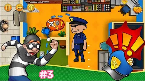 These Cops are very Cunning | Ye to bohut talented hai | Robbery bob Gameplay #3