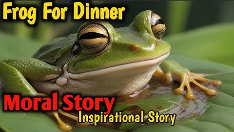 Motivational Story – A Frog for Dinner | How to Be Proactive | Story on Handling Problems In Time