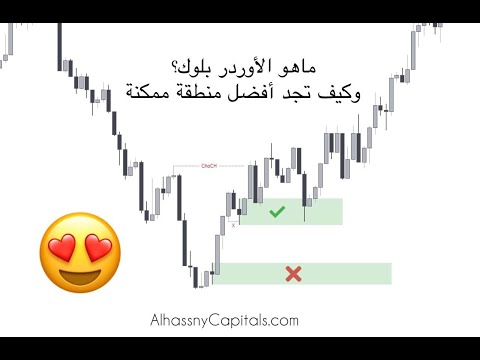 ماهو الأوردر بلوك وكيفية إختيار أفضل المناطق اسرار البنوك 