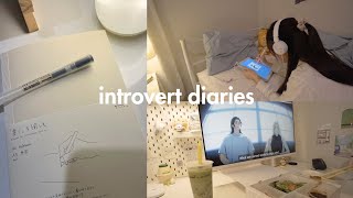 romanticizing a quiet life 🕯️ journaling, learning japanese, homebody life