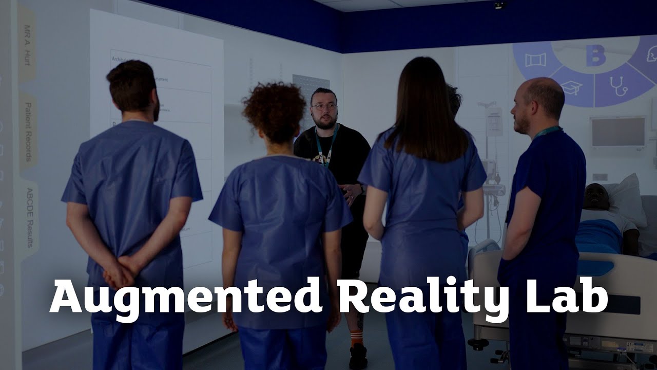 Augmented reality lab at Teesside University - YouTube