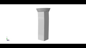 Micropillar compression test with geometrical imperfection: Deformation field