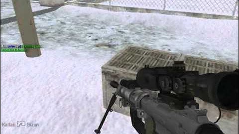 Amazingly lucky trickshot on Sub base (modern warfare 2)