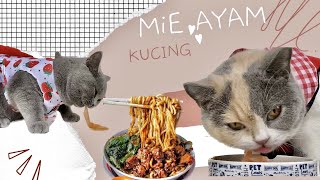 Lala dan Pum Mukbang mie ayam