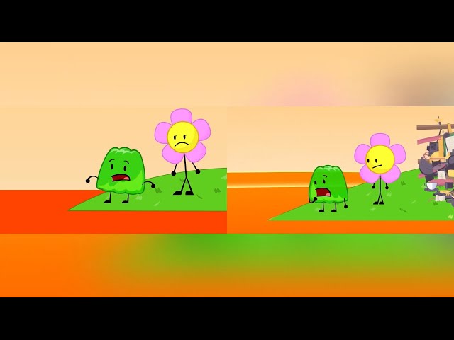 BFB 15 but in the style of BFDIA (COMPARISON) class=