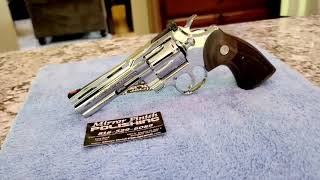 Colt Python. 357 Magnum Polishing Service - www.mirrorfinishpolishing.com