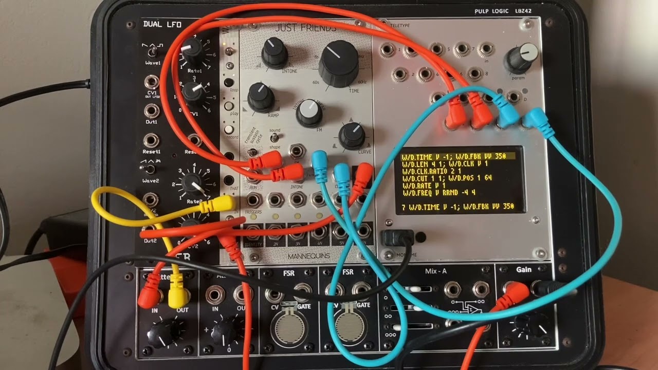 Watch Your Code (excerpt from mudlogger Your Code album) Teletype / Just Friends / w/ delay on YouTube Watch Your Code (excerpt from mudlogger Your Code album) Teletype / Just Friends / w/ delay on YouTube