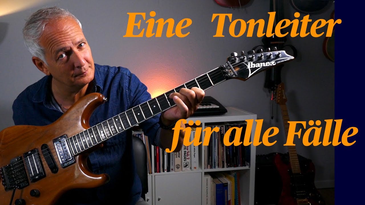 4 (wunderschöne) offene Akkorde und mit nur einer Tonleiter darüber improvisieren