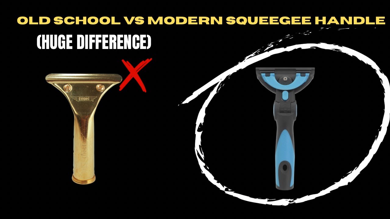 Ручка скребка старого образца против ручки современного (огромная разница)