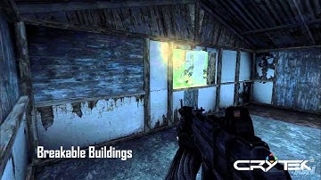 Crysis PC Games Gameplay - CryENGINE 2 Demo