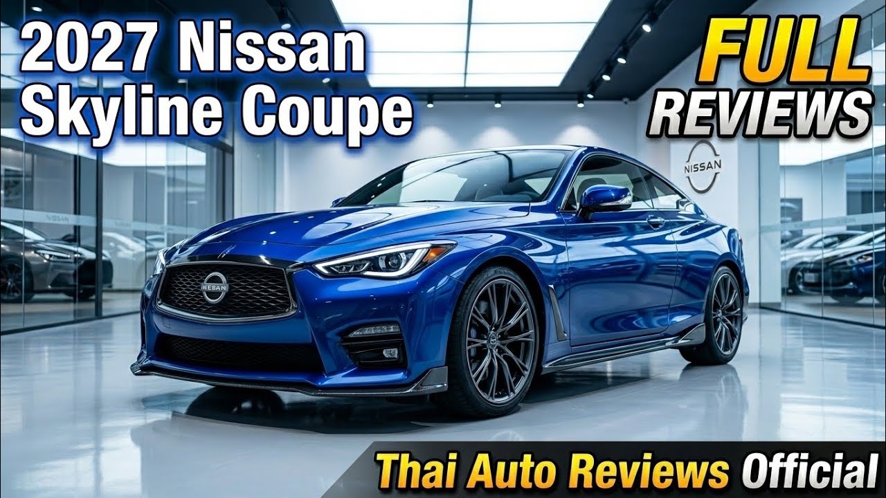 ★入手困難★We Motor Sports. New SKYLINE★ Shocking] The new 2027 Nissan Skyline Coupe is here! What kind of