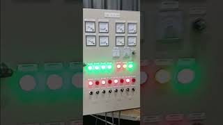 SIMULASI PANEL ATS 4KWH PLN 1PHASE 1 GENSET 3 PHASE