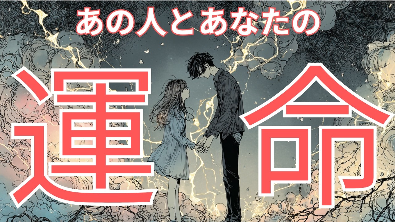 【2人の運命が向かう先🌙】あの人とあなたの運命🔮 タロット オラクルカードで深掘りリーディング✨