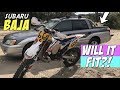 How to fit a dirt bike in a SUBARU BAJA