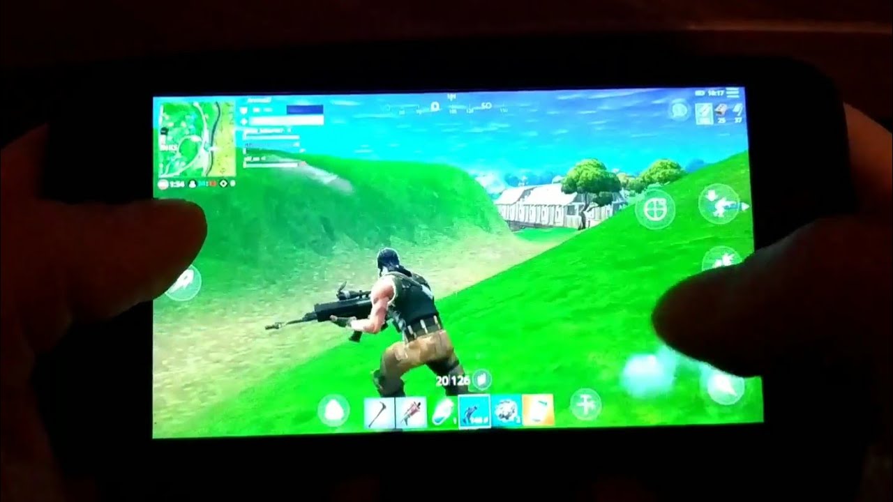 FORTNITE MOBILE iPhone 8 MAX SETTINGS