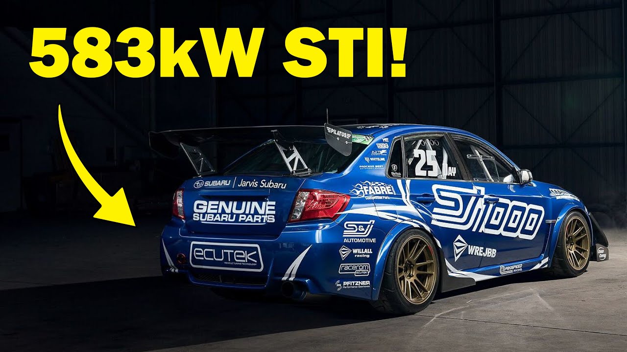 The Story of a Legend | S&J Automotive's SJ1000 583kw Subaru WRX