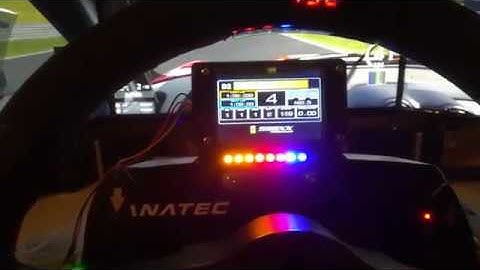 Fanatec CSL Elite PS4 wheelbase 3,5" Nextion display test with Simhub