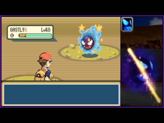 Live Shiny Gastly After 13,970 REs! (Pokemon FireRed) 