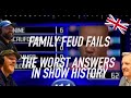 Family Feud Fails: The Worst Answers in Show History REACTION!! | OFFICE BLOKES REACT!!