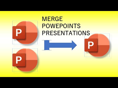 join two powerpoint presentations as one