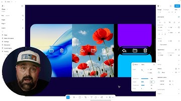 How to use the glass effect in Figma