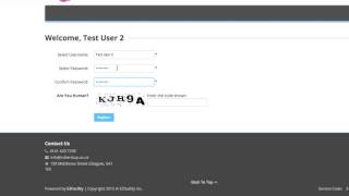 Self Service Portal Registration