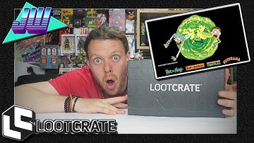 LOOT CRATE JULY 2017 | ANIMATION | Unboxing