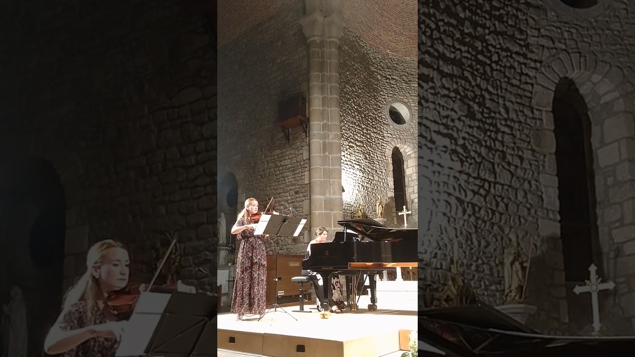 Czardas Monti , Duo Alma : Anna Jbanova piano, Clara Danchin violon