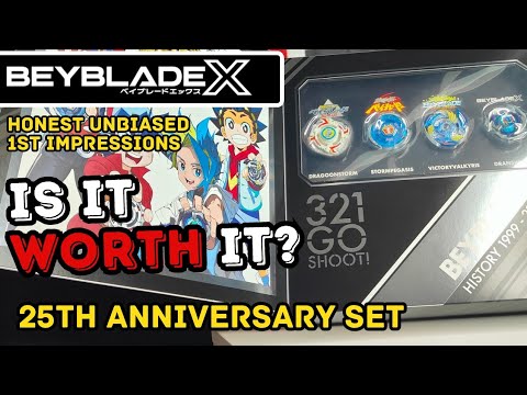 BeybladeX] 25th Anniversary set - DragoonStorm, StormPegasis