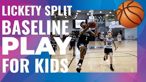 LIKETY SPLIT (BLOB) SUPER EASY AND FUN YOUTH BASKETBALL PLAY