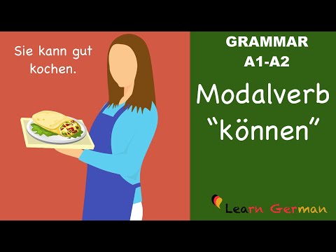 Learn German | German Grammar | Können | Modal Verbs | Modalverben | A1