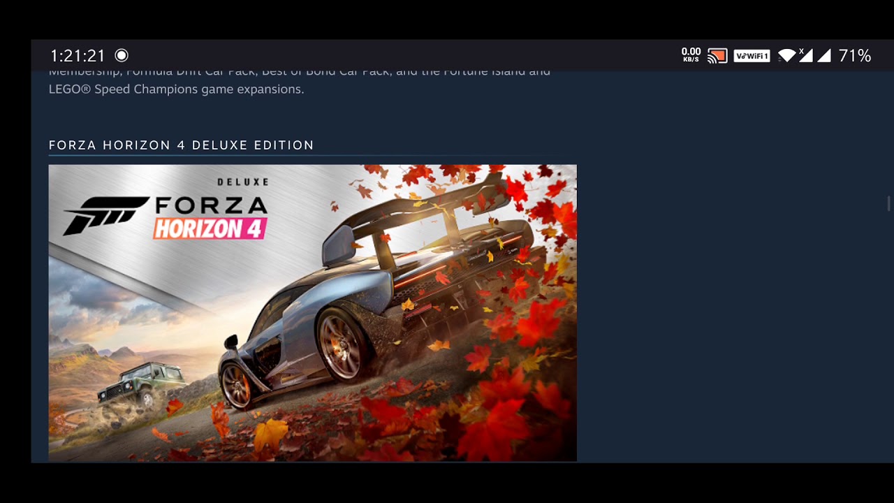 Forza Horizon 4 Is Now a Lot Cheaper on Steam - autoevolution