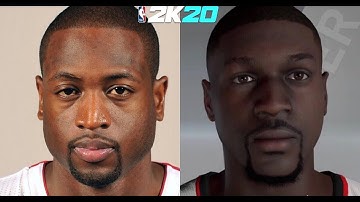 NBA 2K20 How To Create Dwayne Wade