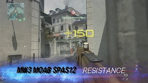 MW3 MOAB SPAS 12 GAMEPLAY