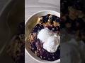 Easy + healthy dessert idea 🫐🥧 #healthyrecipe #easyrecipe