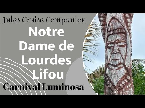 Visit to Notre Dame de Lourdes on Lifou, Vanuatu on Carnival Luminosa  @julescruisecompanion Video Thumbnail